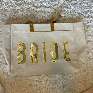 Bride tote bag